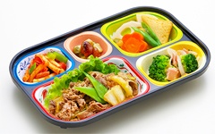 かかし亭の宅配弁当 牛すき焼き